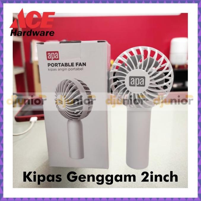 APA - KIPAS ANGIN MINI PORTABLE / RECHARGEABLE MINI FAN / ACE HARDWARE