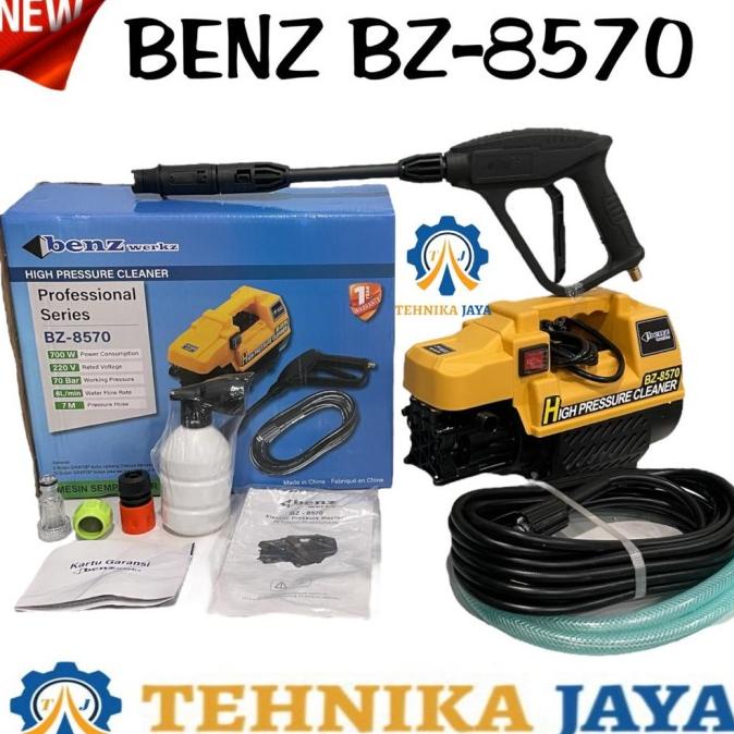 Jet Cleaner Benz 8570 Mesin Cuci Steam Motor Mobil Ac Bz-8570