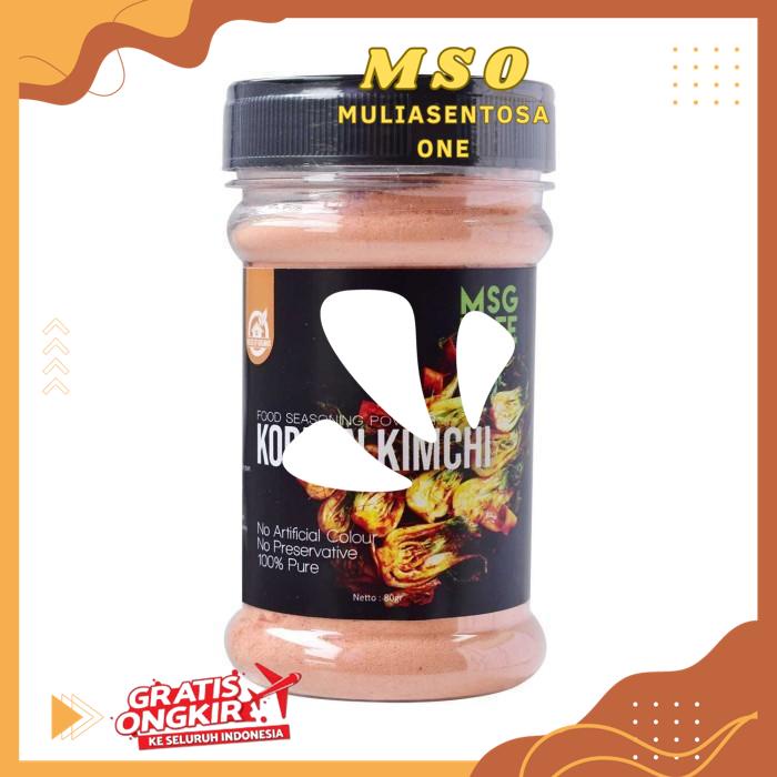 

KOREAN KIMCHI 80 GR FOOD SEASONING POWDER PODUK BAHAN BERKUALITAS !!
