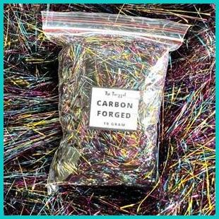 Carbon Forged Halus Warna Mix Campur 10gr Serat Metalik Warni Kevlar 1