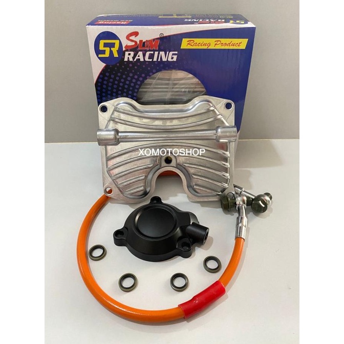 Cover Head Oil Cooler Sum Racing Mx Mx King R15 Vixion