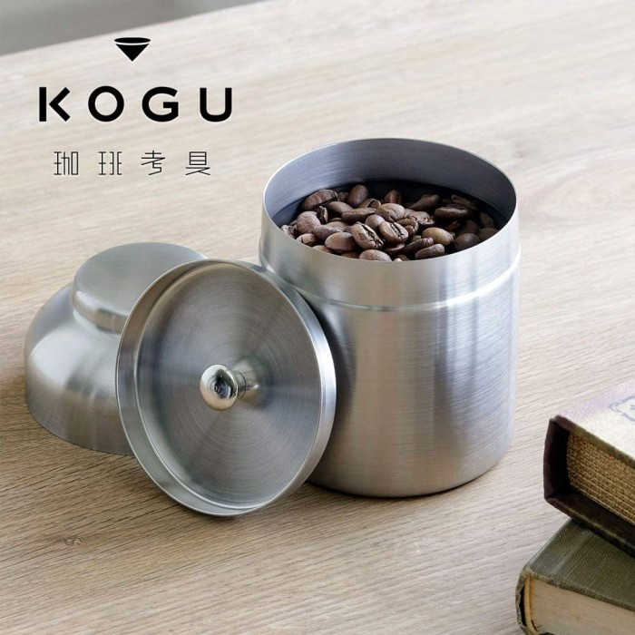 

Kogu Shimamura Kihan Stainless Steel Coffee Canister