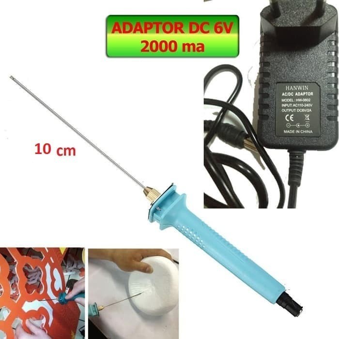 

Terbaru Profesional Foam Cutter / Pemotong Gabus Lengkap + Adaptor 10Cm Promo Terlaris