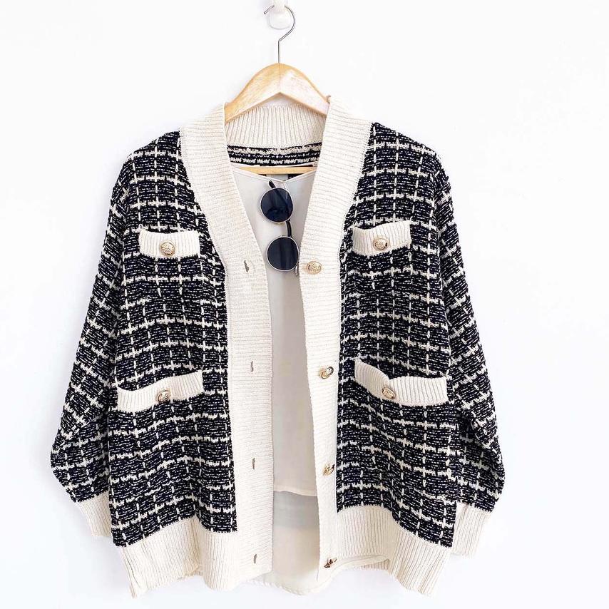 Her Goods Store Ab173 Korean Blazer/Outer/Outerwear/Cardigan/Kardigan