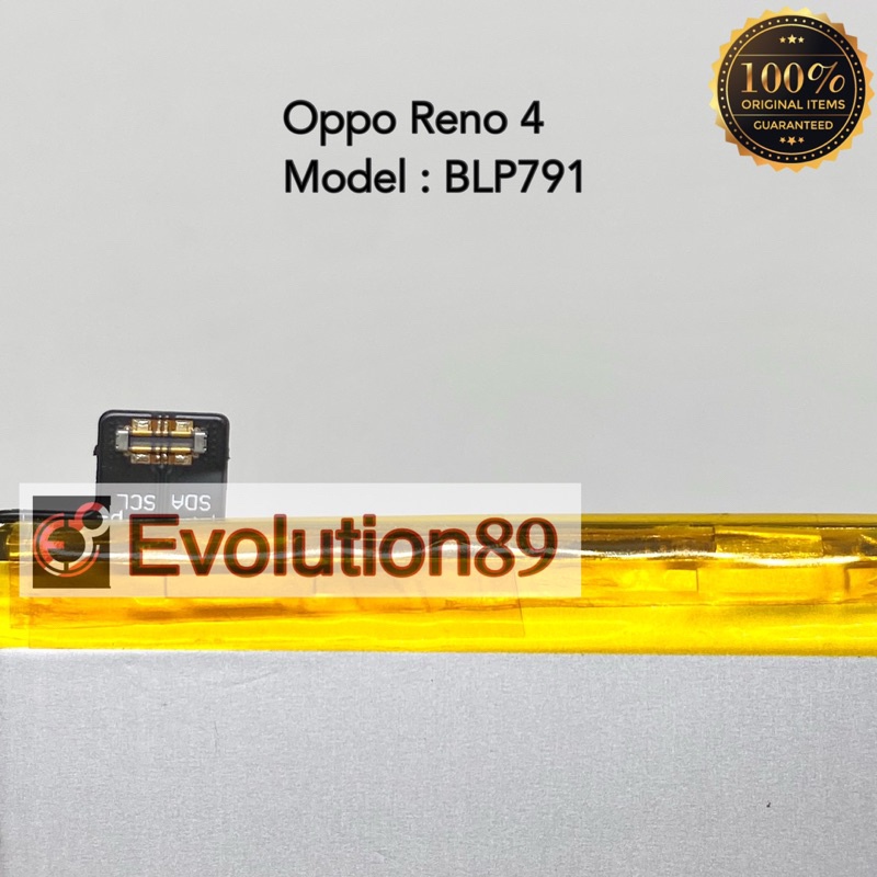 [ELECTROPICALLY] Baterai Oppo Reno 4 Batre Oppo Reno 4 Baterai Oppo BLP791