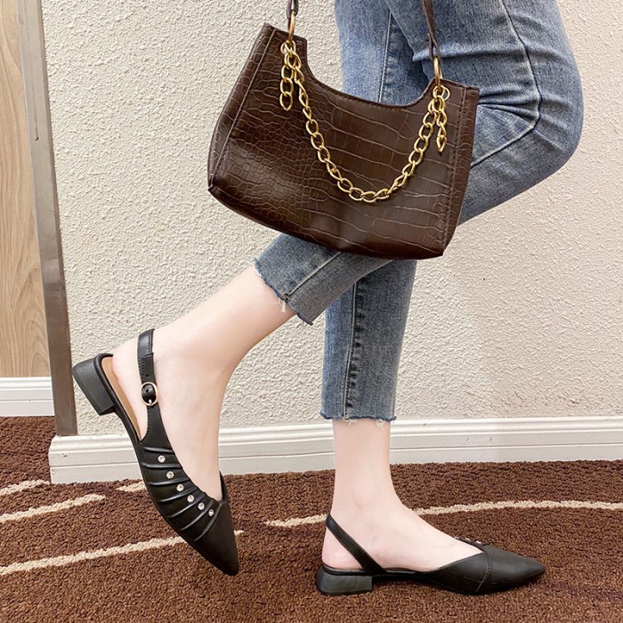 Sh86 Sepatu Sandal Wanita Diamond Style Women Slippers Shoes Best Seller