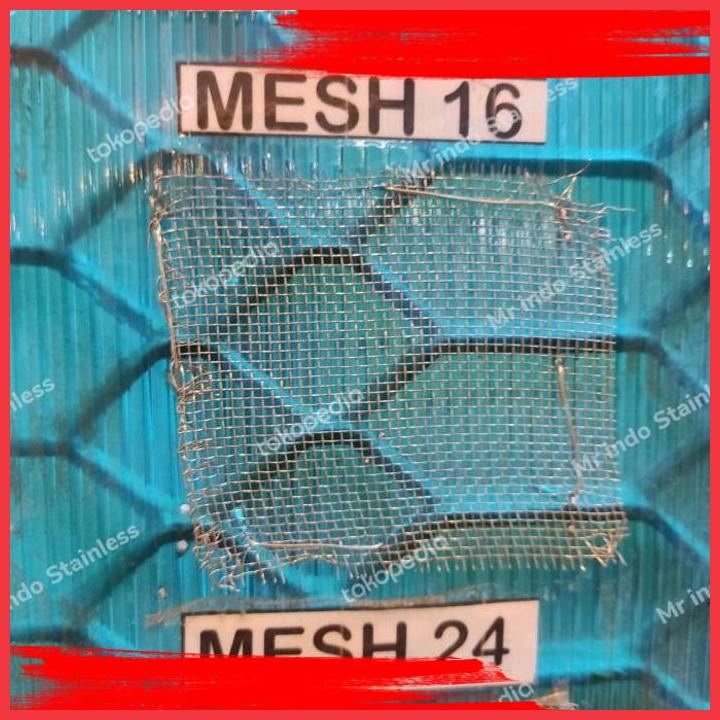 

(MRI) KAWAT WIREMESH 16 STAINLESS 304 / KAWAT NYAMUK - KAWAT LOKET METERAN