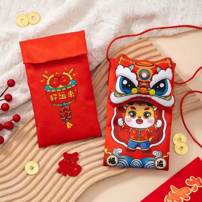 

New! Amplop Angpao Imlek Unik New Motif Dompet Kain - A Limited