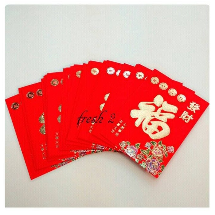 

New! angpao hoki bahan tebal halus/angpao imlek Limited