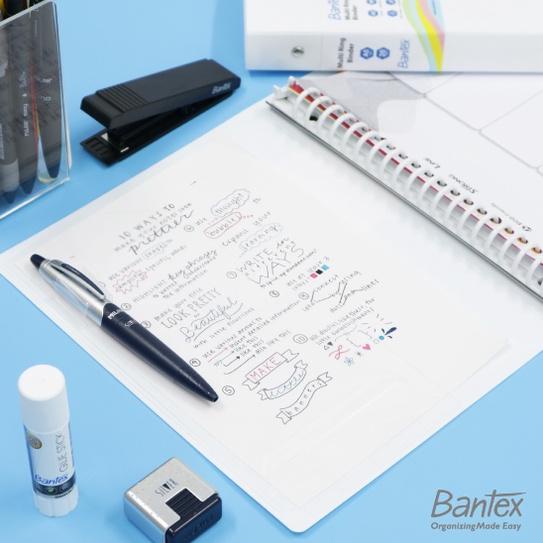 

Big Sale Bantex BINDER POLOS A5 Trendy Multi Ring Binder 20 Hole Terlaris