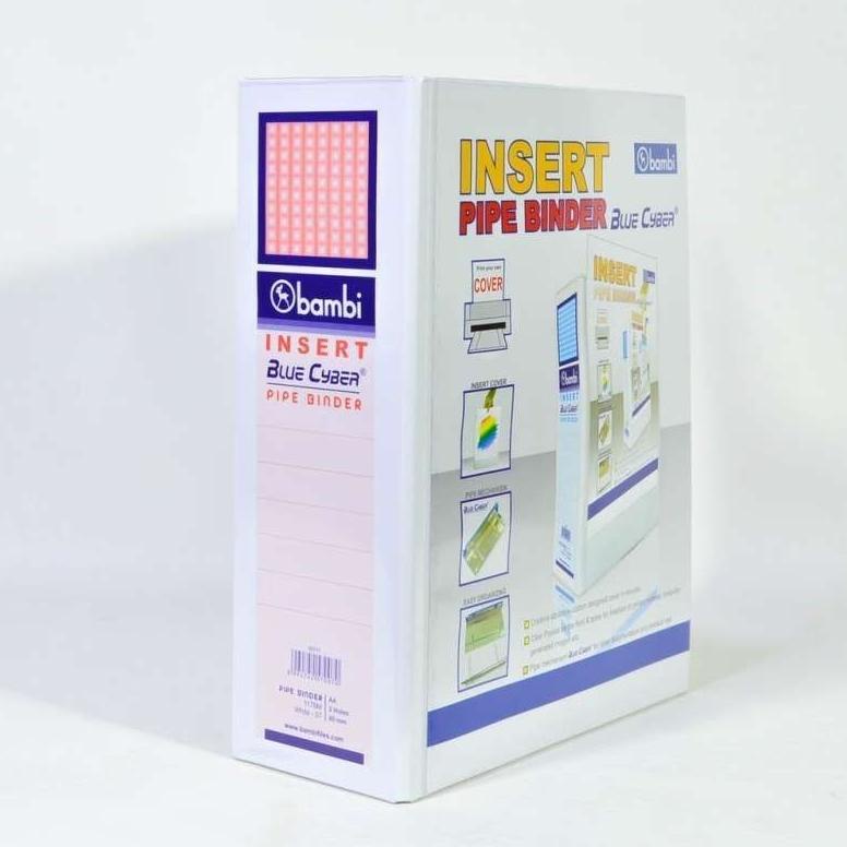 

Promo Spesial Ordner Bambi 1178 (Insert Pipe Binder A4/80mm) Original