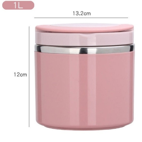 Termos Bekal Makan Sup Stainless Steel 1000ml Mangkok Soup