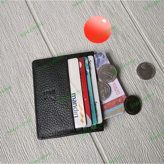 

Dompet Kartu Card Holder Kulit Tipis Slim