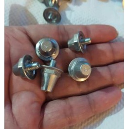 [SPORTY COLLECTION] Promo Termurah  Mizuno Stud Alloy Original Pul Sepatu Bola Logam Asli