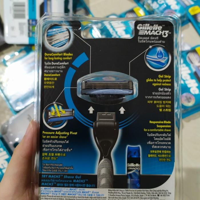 Gillette Cukur Mach 3 Catridge Razor Pisau Cukur