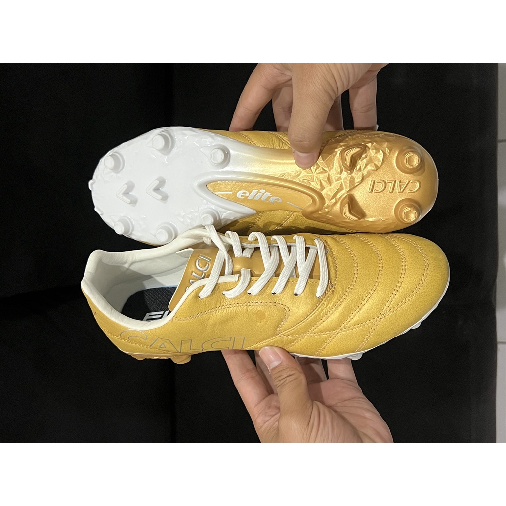[SPORTY COLLECTION] SEPATU SEPAKBOLA CALCI IMPERTO SC K LEA 100% ORIGINAL KULIT KANGURU