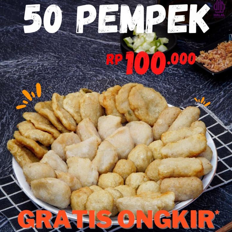 

Ready Pempek 50 Campur Asli Palembang Terbuat dari Ikan Asli Empek empek hampers Natal