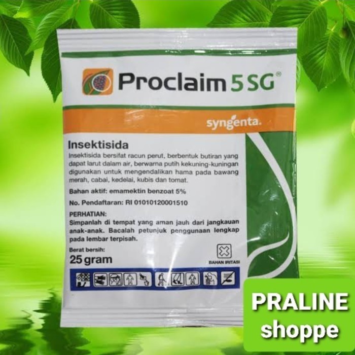 PromoNewTerbaru Obat Hama Tanaman Proclaim 5 SG 25 gram Insektisida