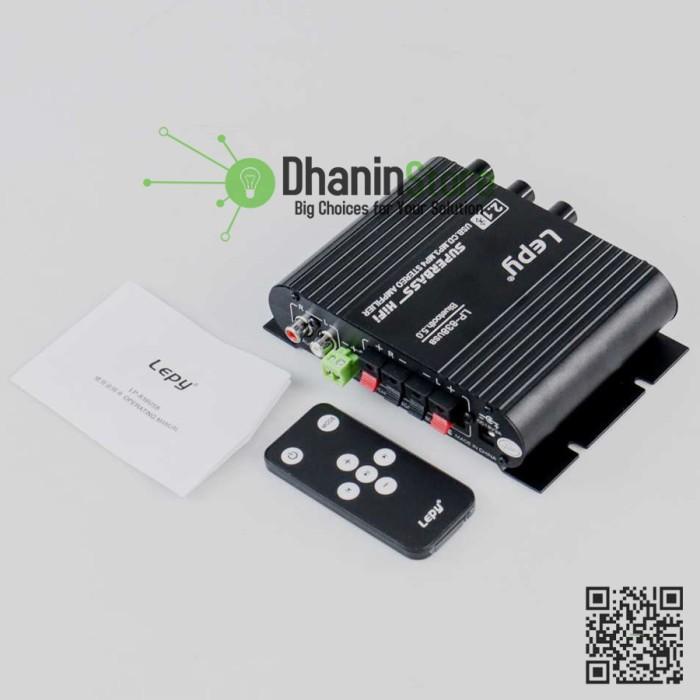 POWER AMPLIFIER MINI BLUETOOTH MOBIL 2.1 CHANNEL STEREO BASS CLASS D