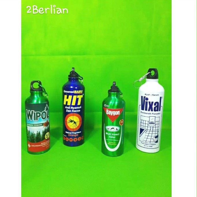 Promo Termurah Botol Minum Unik 500Ml Tumbler - Baygon Vixal Wd Hit Wipol