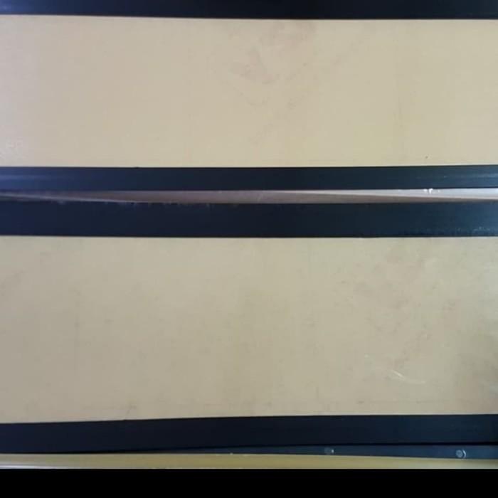 DUDUKAN/PLAT NOMOR MOBIL AKRILIK IZY LAMPU 46CM ALL NEW RUSH 2018