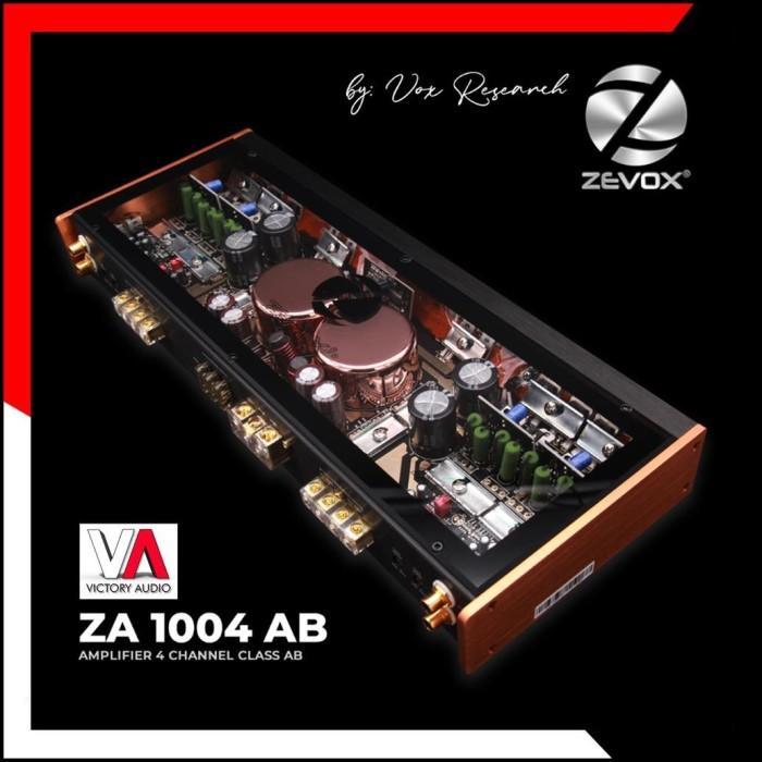 HOT PROMO  POWER AMPLIFIER MOBIL 4 CHANNEL ZEVOX ZA 1004 AB BY VOX