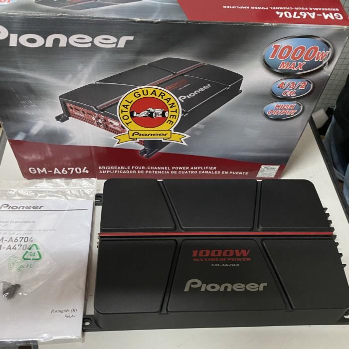 POWER AMPLIFIER 4CHANNEL PIONEER GM-A6704