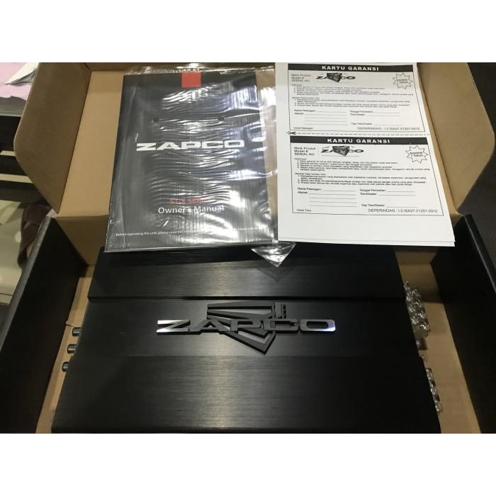 POWER ZAPCO ST 4X II 4 CHANNEL AMPLIFIER
