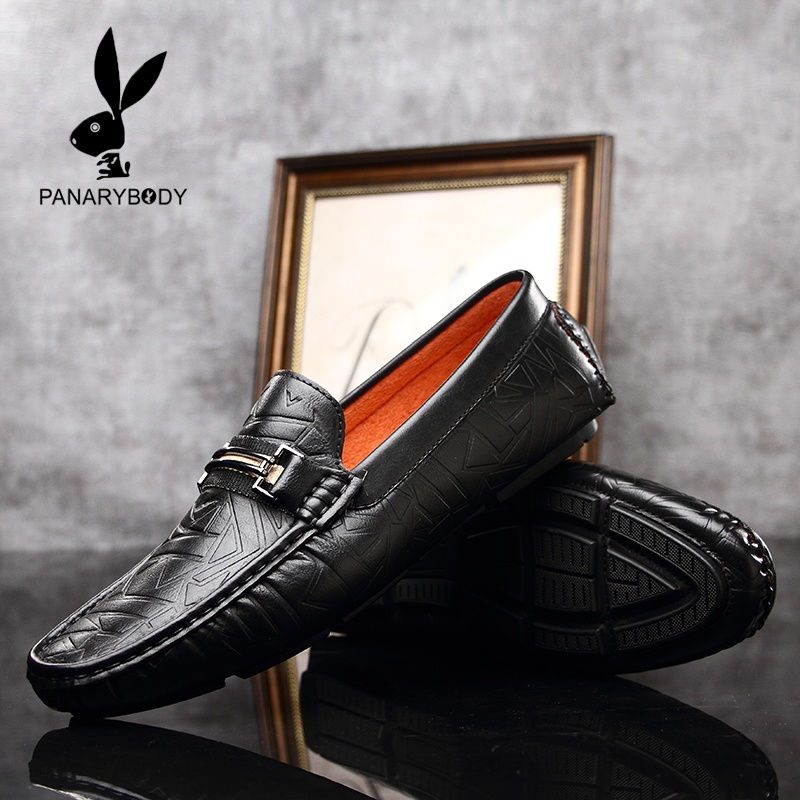 Promo Mega Sale 1.1 // PANARYBODY JH1909 Sepatu Pria Hitam Sepatu Formal Sepatu Loafers Sepatu
