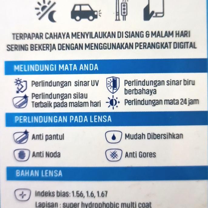 Pedaacc Lensa Kacamata Essilor Elements Anti Radiasi Blue Ray Drive Night Sv Berkualitas