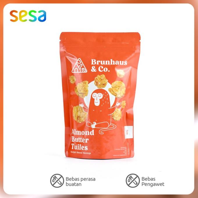 

BIG SALE BRUNHAUS & CO - ALMOND BUTTER TUILES 80 G | KERIPIK ALMOND !!!!!