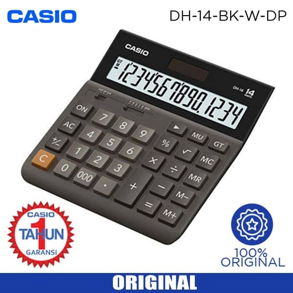 

CASIO CALCULATOR DH-14 ORIGINAL TERBARU