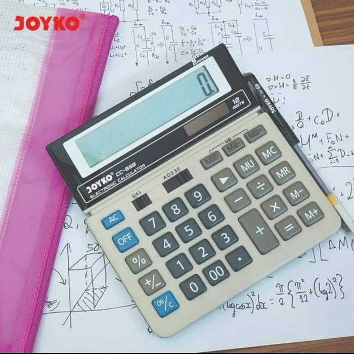 

CALCULATOR / KALKULATOR JOYKO 12 DIGIT (CC-868) ORIGINAL TERBARU