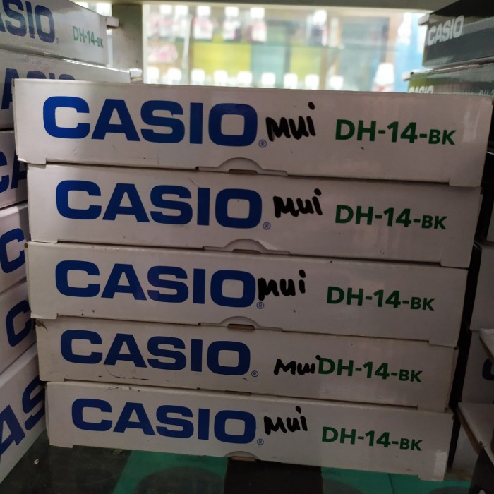 

KALKULATOR CASIO DH 14 DIGIT ORIGINAL TERBARU