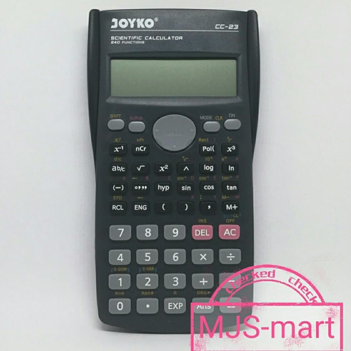 

CALCULATOR ATAU KALKULATOR SCIENTIFIC JOYKO CC-23 ORIGINAL TERBARU