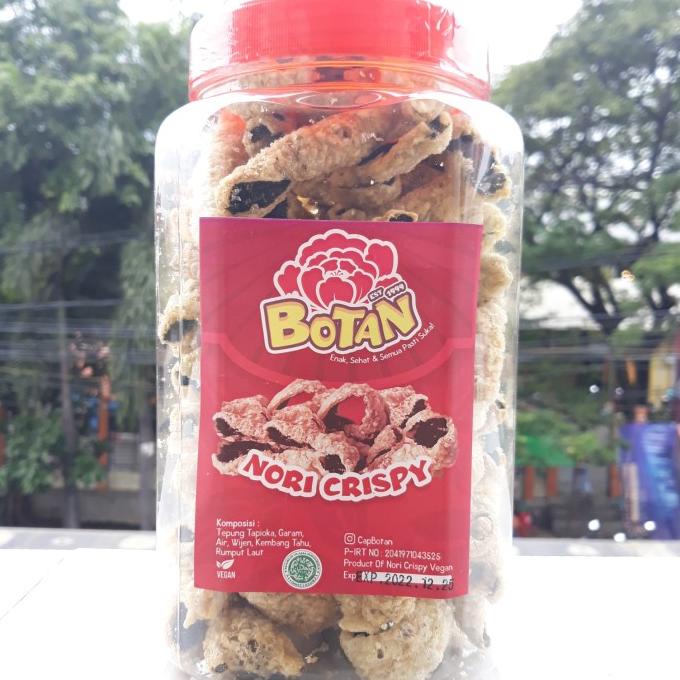 

BIG SALE KERIPIK - KRIPIK KERUPUK NORI CRISPY TOPLES CAP BOTAN VEGAN VEGETARIAN !!!!!