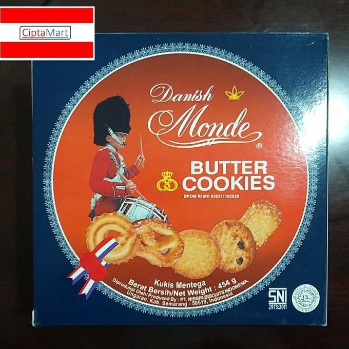 

READY STOCK DANISH MONDE BUTTER COOKIES 454 GRAM !!!!!