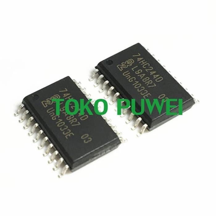 74HC244 74HC244D MM74HC244WM HC244 SOP20 7.2mm SMD Octal buffer Driver