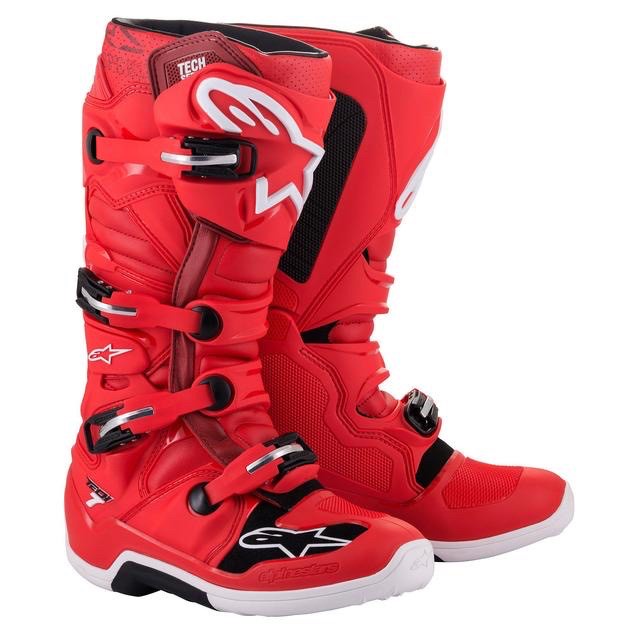 NEW SEPATU ALPINESTAR TECH 7 RED LIMITED ORIGINAL TERBARU