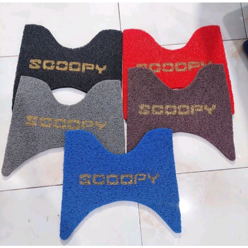 KARPET HONDA SCOOPY ALAS PIJAKAN KAKI HONDA SCOOPY SPORTY STYLISH PRESTIGE FASHION 2010 - 2023 PIJAK