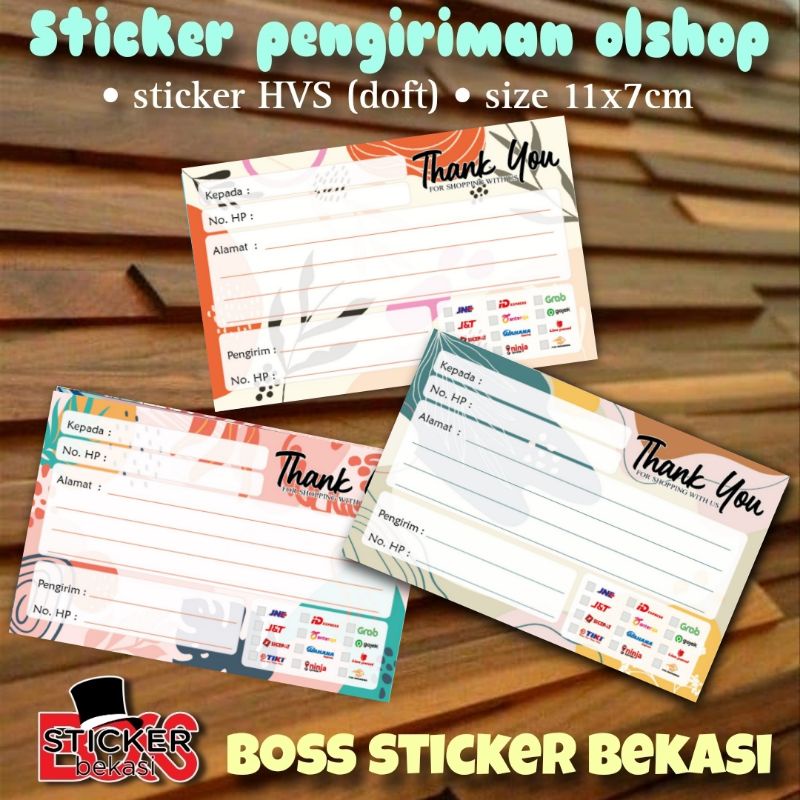 

(50 pcs) STIKER PENGIRIMAN/STIKER PENGIRIMAN OLSHOP MURAH/STIKER LABEL PENGIRIMAN OLSHOP -NEW PRODUCT
