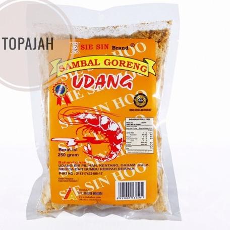 

BIG SALE KERIPIK KENTANG SAMBAL GORENG UDANG SIE SIN 250GR !!!!!