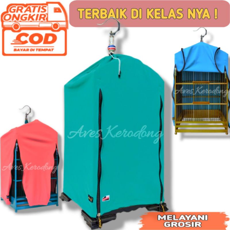 KRODONG KERODONG AVES SANGKAR BURUNG KACER CUCAK IJO KENARI KOTAK MERK AVES 1 2 3 4 5