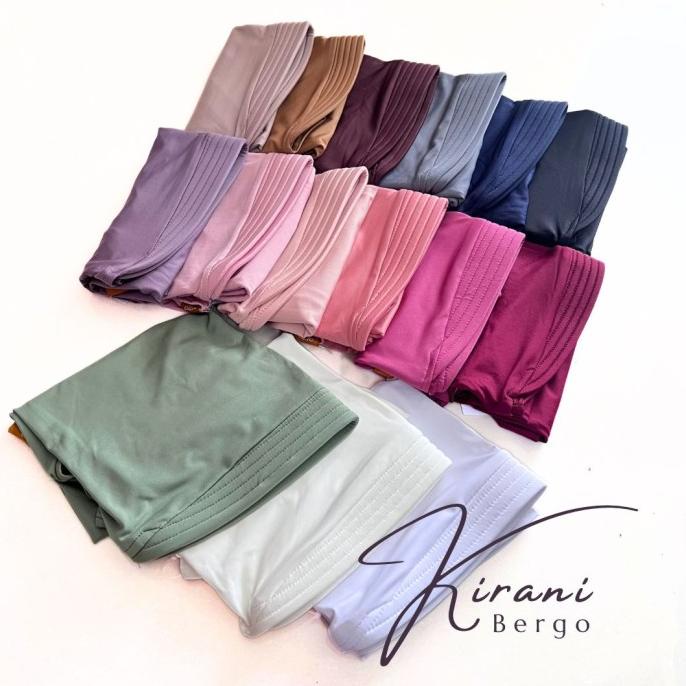 Hijab Instan /Jilbab Bergo Eltu /Jilbab Sport /Kirani Bergo Eltu Pengiriman Cepat