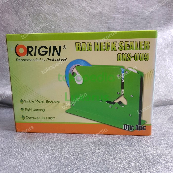

Tape Cutter Dispenser Buah Sayur Bag Neck Sealer Origin