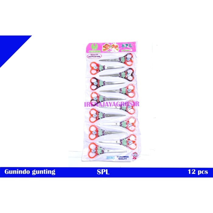 

Gunindo Gunting Kertas / Kain Gunting Spl Isi 12 Pcs