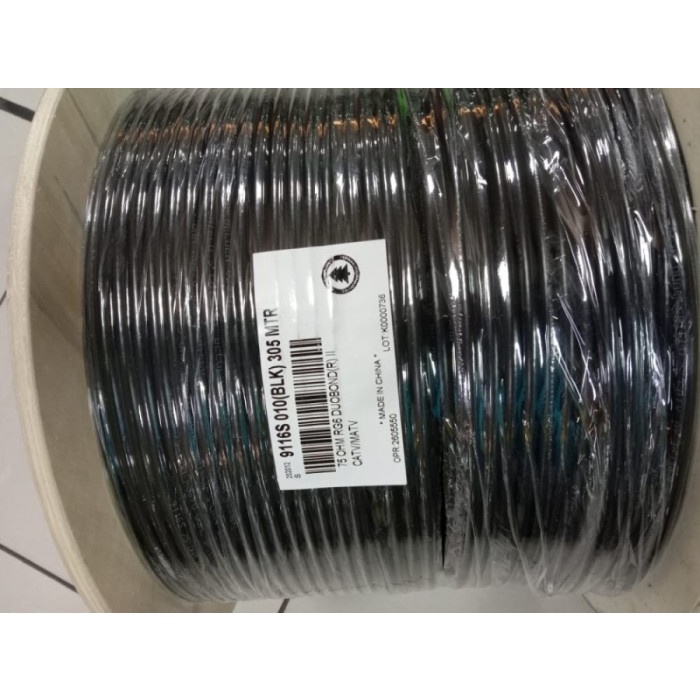 Belden Coaxial Rg6 / Kabel Cctv Rg6 / Kabel Coaxial Rg6 Belden 305M Terlariss 