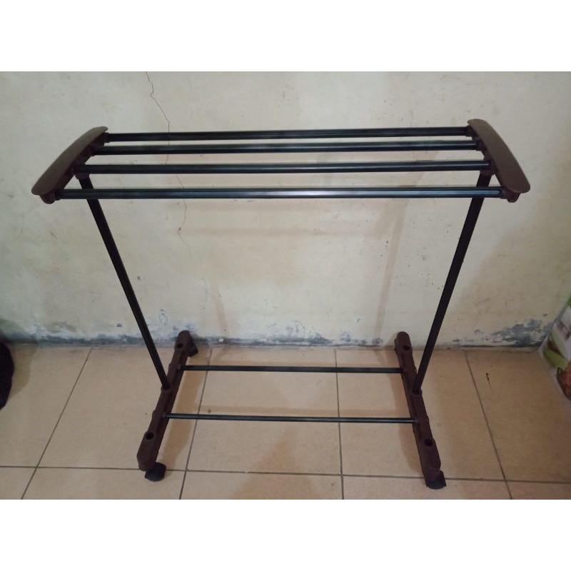 [AESTETHIC COLLECTION] JEMURAN HANDUK RODA PORTABLE /gantungan handuk/ hanger handuk/medan