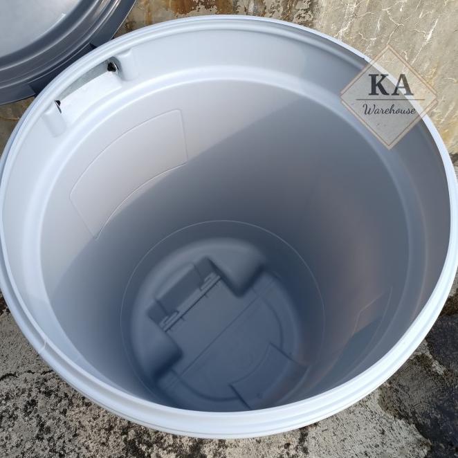 Tempat Sampah Besar 120 Liter Roda Green Leaf / Tong Sampah 120 Liter