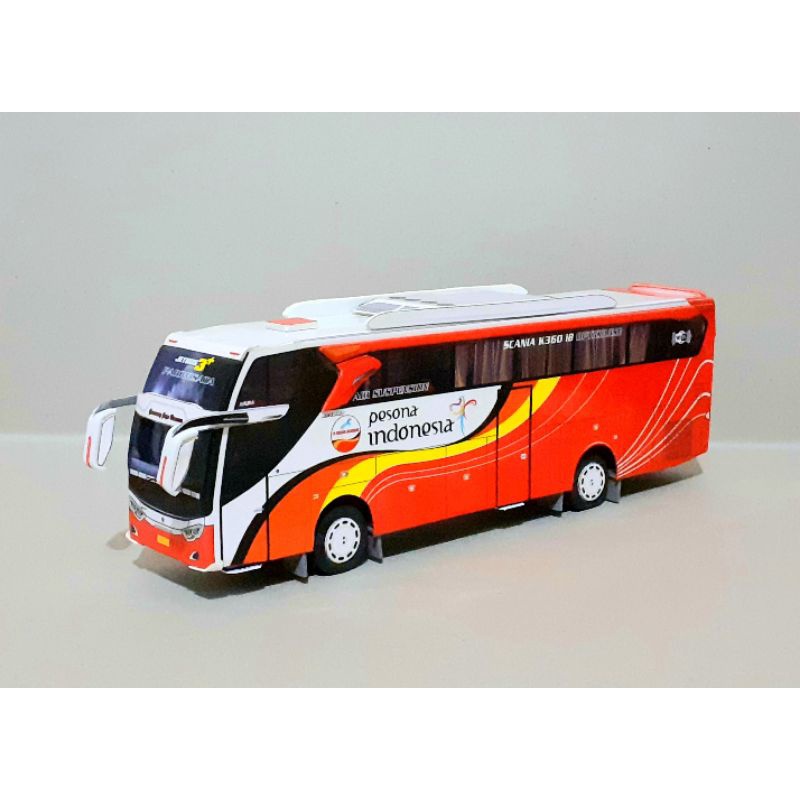 Miniatur Bus Gumarang Jaya jetbus3+ Voyager